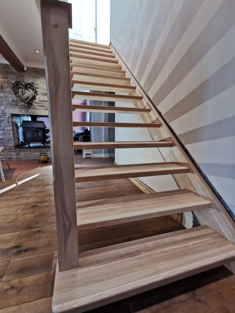 Open timber treads design reference